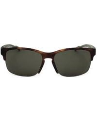 adidas - Tortoiseshell-Effect Rectangle-Frame Sunglasses - Lyst