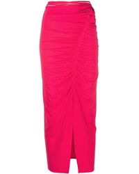 Self-Portrait - Skirts Fuchsia - Lyst
