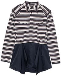 Toga - Cotton Jersey Polo Top - Lyst