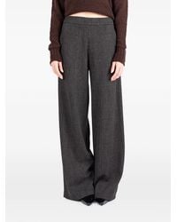 Societe Anonyme - Prince Of Wales Check Wool Trousers - Lyst