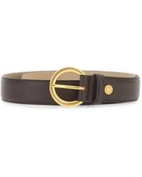 Gianni Chiarini - Ceinture En Cuir À Fini Martelé - Lyst