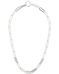 FEDERICA TOSI - Polished-effect Cable-knit Necklace - Lyst