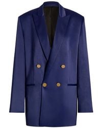 Alberta Ferretti - Double-Breasted Blazer - Lyst