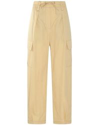Brunello Cucinelli - Pantalones Cargo Con Cordón - Lyst