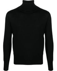 SAPIO - High-Neck Drop-Shoulder Jumper - Lyst
