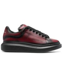 Alexander McQueen Sneakers mit dicker Sohle - Rot