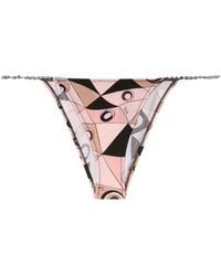 PUCCI - Occhi-Print Bikini Bottom - Lyst