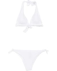 Fisico - Bikini Triangular Con Lazos Laterales - Lyst