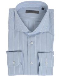 Corneliani - Striped Cotton Shirt - Lyst