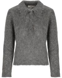 Chloé - Brushed-Finish Polo-Shirt - Lyst