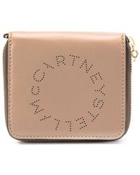 Stella McCartney - Mini Stella Logo Zip-around Wallet - Lyst