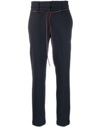 Brunello Cucinelli シガレットパンツ - ブルー