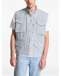 Calvin Klein - Veston À Design Sans Manches Et Poches Multiples - Lyst