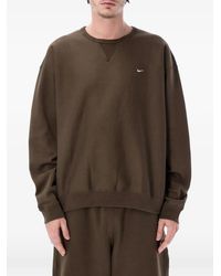 Nike - Solo Swoosh Crew-Neck Sweatshirt - Lyst