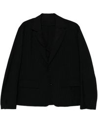 Sacai - Veste Boutonnée À Fines Rayures - Lyst