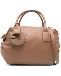 Liu Jo - Logo-Lettering Tote Bag - Lyst