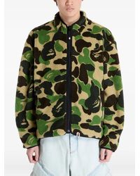 A Bathing Ape - Abc Camo Boa Reversible Jacket - Lyst