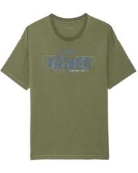 Zadig & Voltaire - Toddy Graphic-Print T-Shirt - Lyst