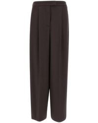 Kaos - Pleated-Detail Trousers - Lyst