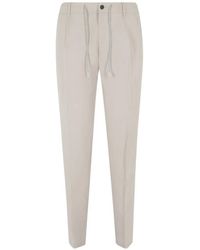 Eleventy - Pantalones Con Cordones En La Cintura - Lyst
