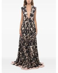 Co.Go - Printed Sleeveless Dress - Lyst