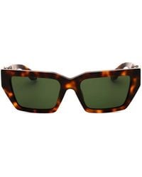 Roberto Cavalli - Tortoiseshell-Effect Logo-Plaque Sunglasses - Lyst