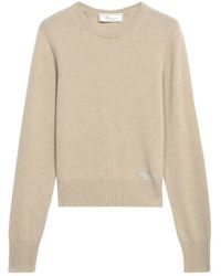 Blumarine - Logo-Embroidered Sweater - Lyst