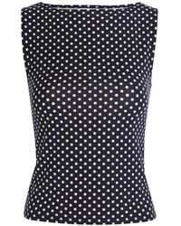 Reformation - Top Dusk Con Motivo De Lunares - Lyst
