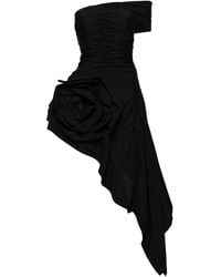 VAQUERA - Mini-jurk Met Roos Applicatie - Lyst