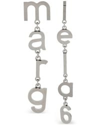 MM6 by Maison Margiela - Asymmetric-Design Earrings - Lyst