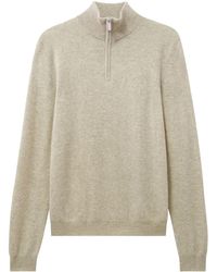 Pringle of Scotland - Zip-Up Cashmere Jumper - Lyst