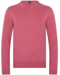 Fedeli - Crew-Neck Ribbed-Trim Sweater - Lyst