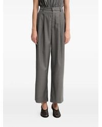 Gestuz - Gzeffy Belted Pleated Trousers - Lyst