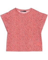 Bimba Y Lola - T-Shirt mit Animalspots-Print - Lyst