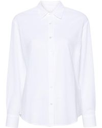 Mc2 Saint Barth - Seersucker Cotton Shirt - Lyst