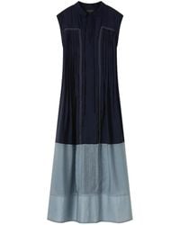 Lee Mathews - Ondine Panelled Maxi Dress - Lyst