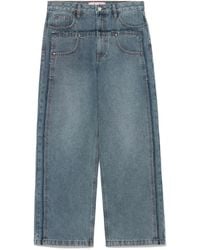 B+ AB - Jeans Met Gelaagd Effect - Lyst