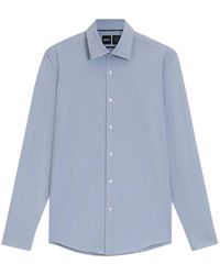 BOSS - Camisa Con Motivo Geométrico - Lyst