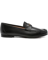 Chloé - Leather Penny Loafers - Lyst
