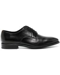 Paul Smith - Almond-Toe Leather Derby Shoes - Lyst