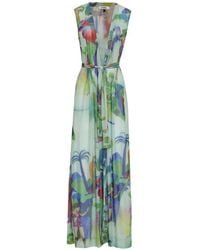 Amir Slama - Print Maxi Dress - Lyst