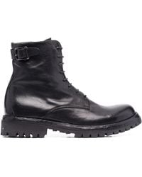 Officine Creative - Loraine Lace-Up Fastening Boots - Lyst