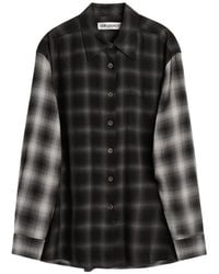 Our Legacy - Favourite Check-Print Shirt - Lyst