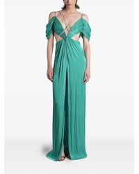 Costarellos - Calina Cut-Out Maxi Dress - Lyst