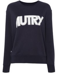 Autry - Sweatshirt mit Logo-Print - Lyst