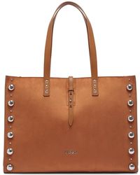Liu Jo - Large Stud-Embellished Tote Bag - Lyst