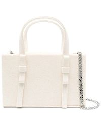 Kara - Mini Leather Tote Bag - Lyst
