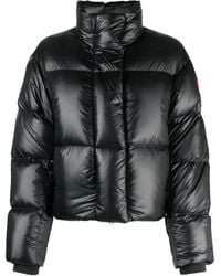 Canada Goose - Cypress Cropped Puffer Jacket - Women's - Duck Down/polyamide - Lyst