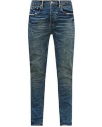 Purple Brand - Logo-Patch Jeans - Lyst