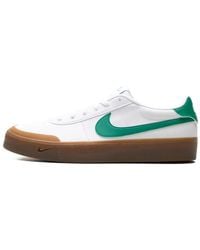 Nike - Court Shot Swoosh Low-Top Sneakers - Lyst